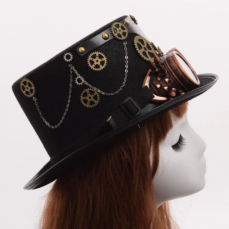 View 9 — Steampunk top hat — Hat Cabaret