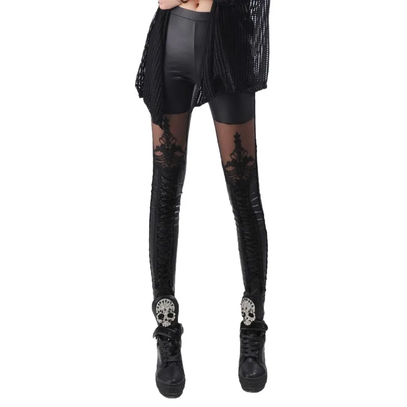 View 3 — Steampunk legging gothic 