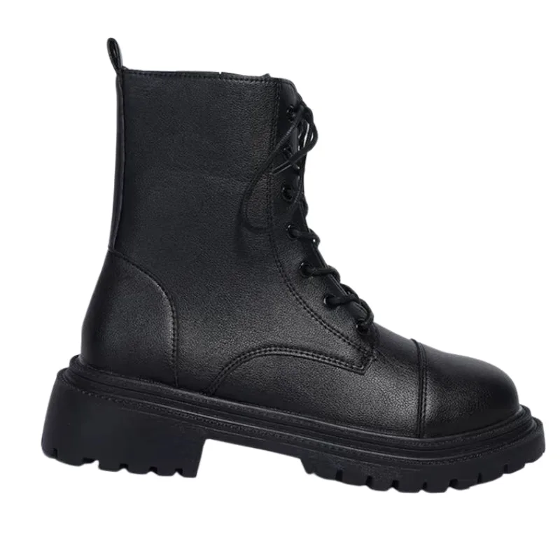 Women’s steampunk ankle boots — treads