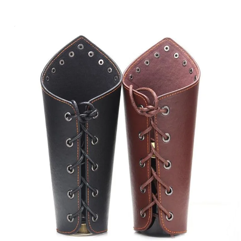 Steampunk cuff medieval PU