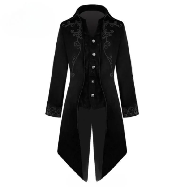 View 22 — Gothic steampunk frock coat — Jacket