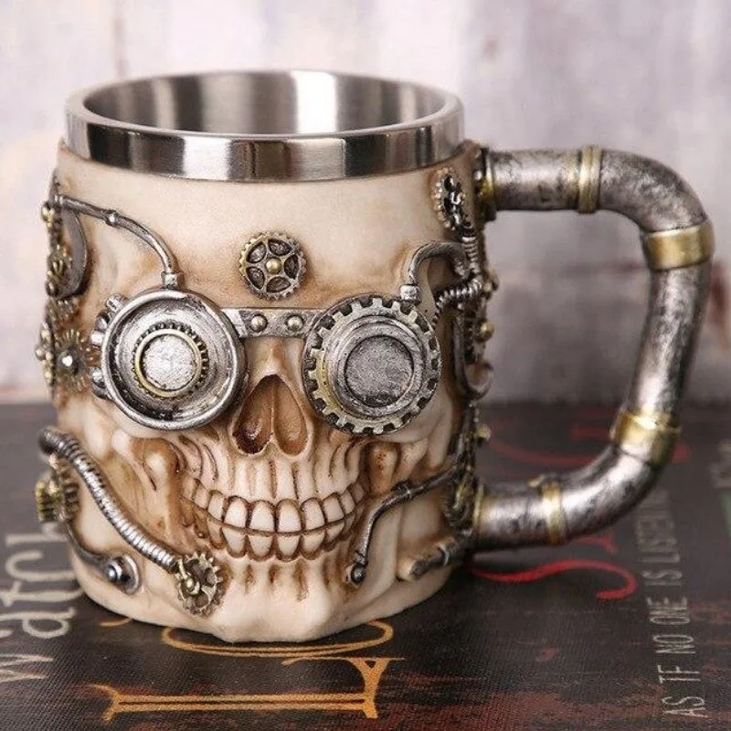 View 3 — Steampunk mug