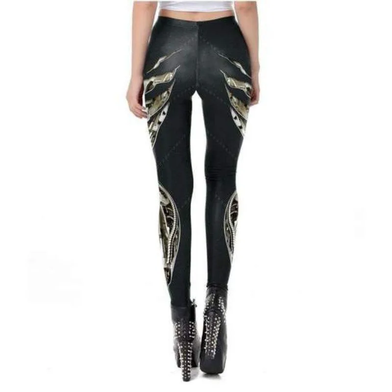 View 2 — Steampunk legging black