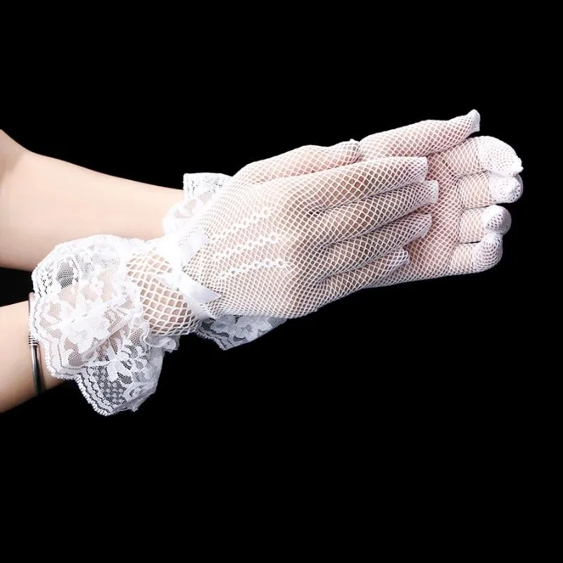 View 4 — Steampunk glove — lace white