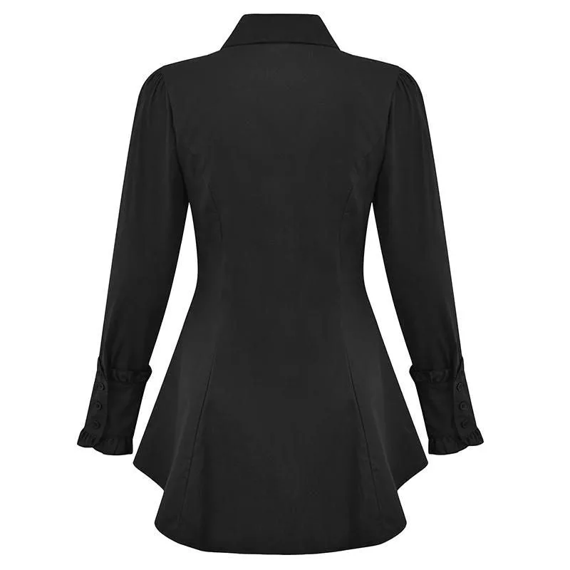 View 2 — Women’s gothic steampunk blouse