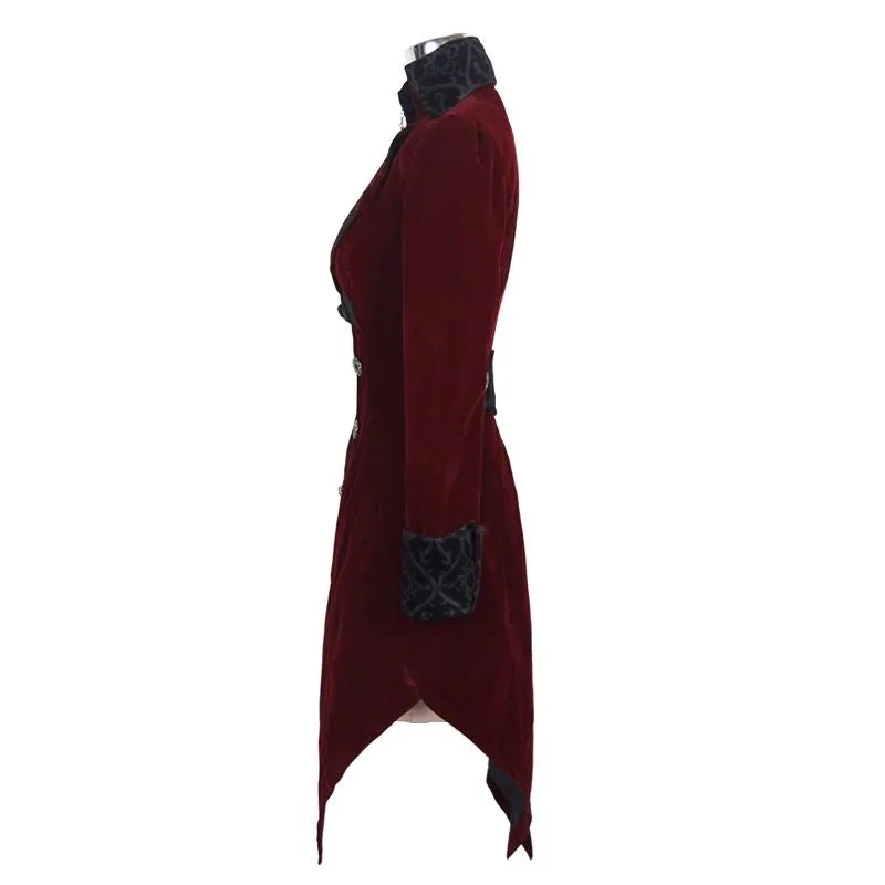 View 5 — Steampunk jacket — red