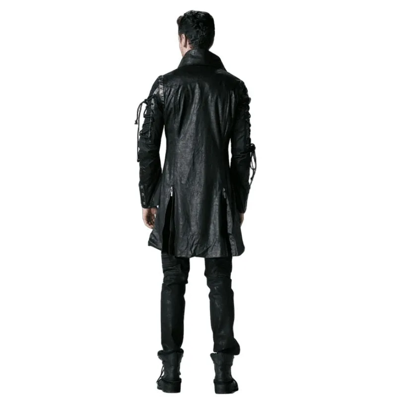 View 4 — Gothic steampunk coat — long