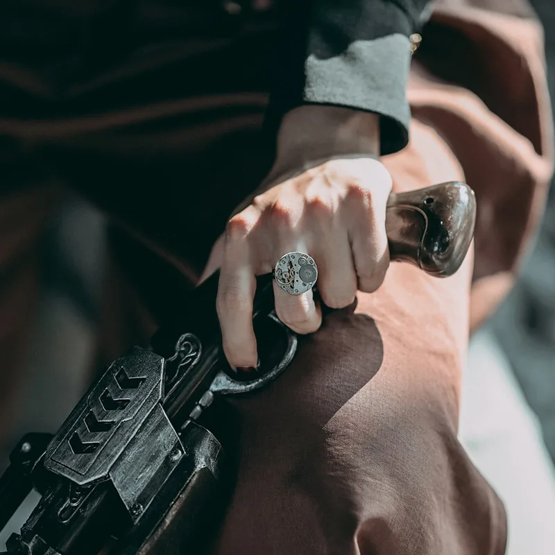 Mechanical steampunk ring