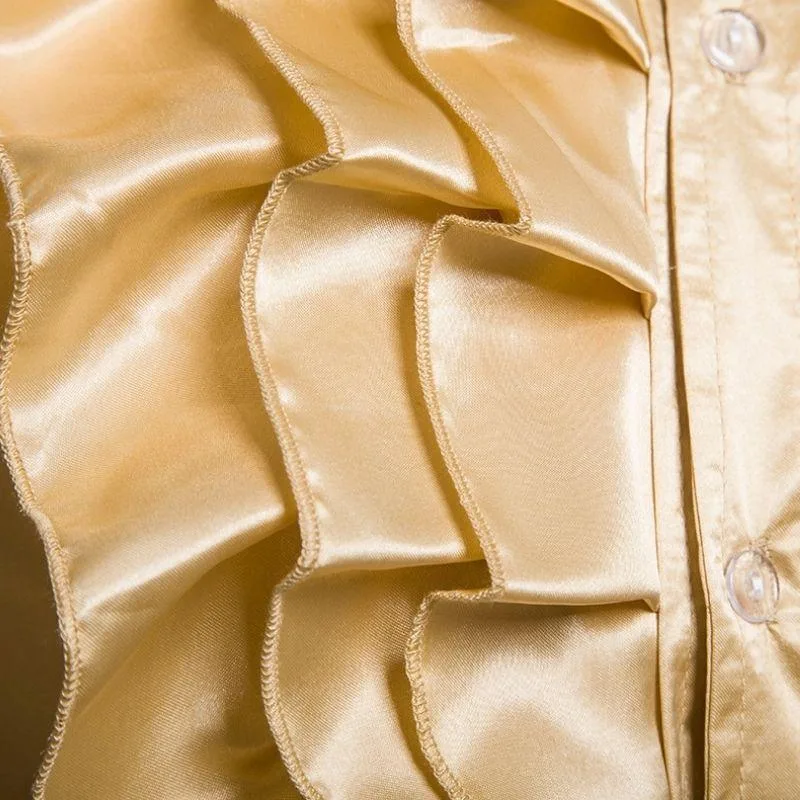 View 3 — Steampunk shirt — satin Gold