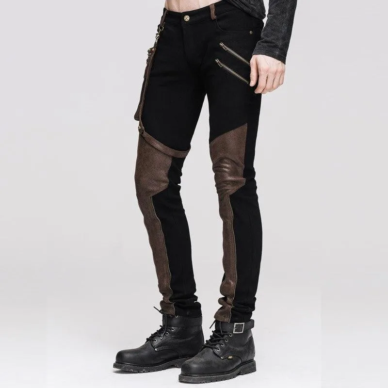 View 6 — Men’s gothic steampunk trousers