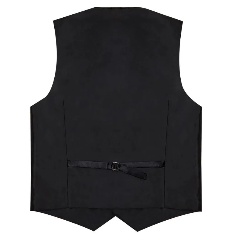 View 7 — Men’s steampunk waistcoat — red wedding
