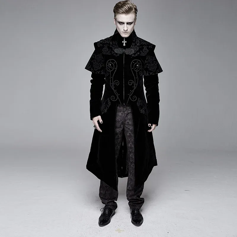 View 7 — Men’s Victorian steampunk coat