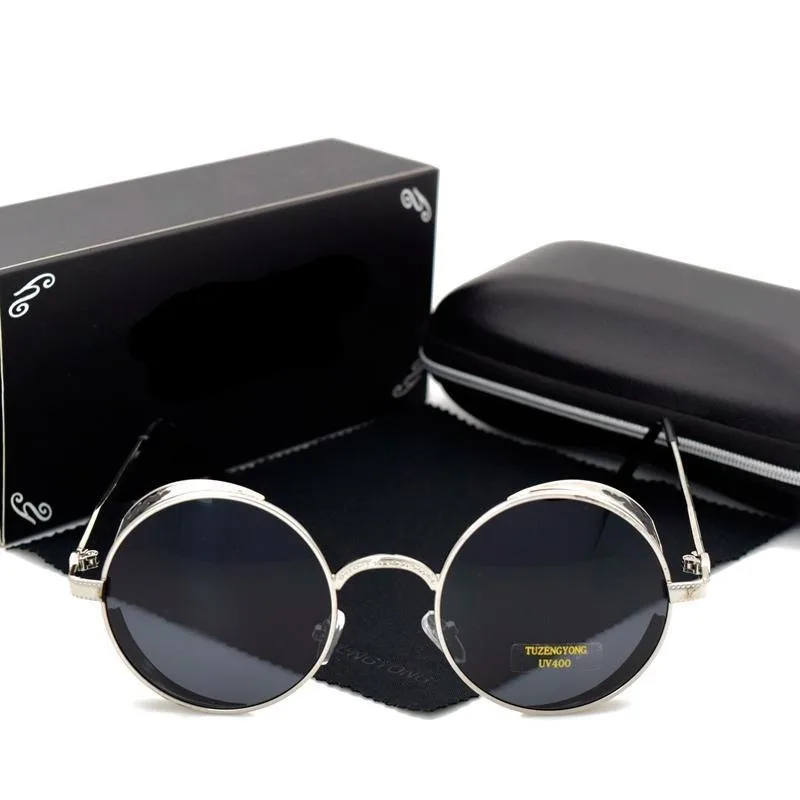 View 13 — Men’s steampunk sunglasses