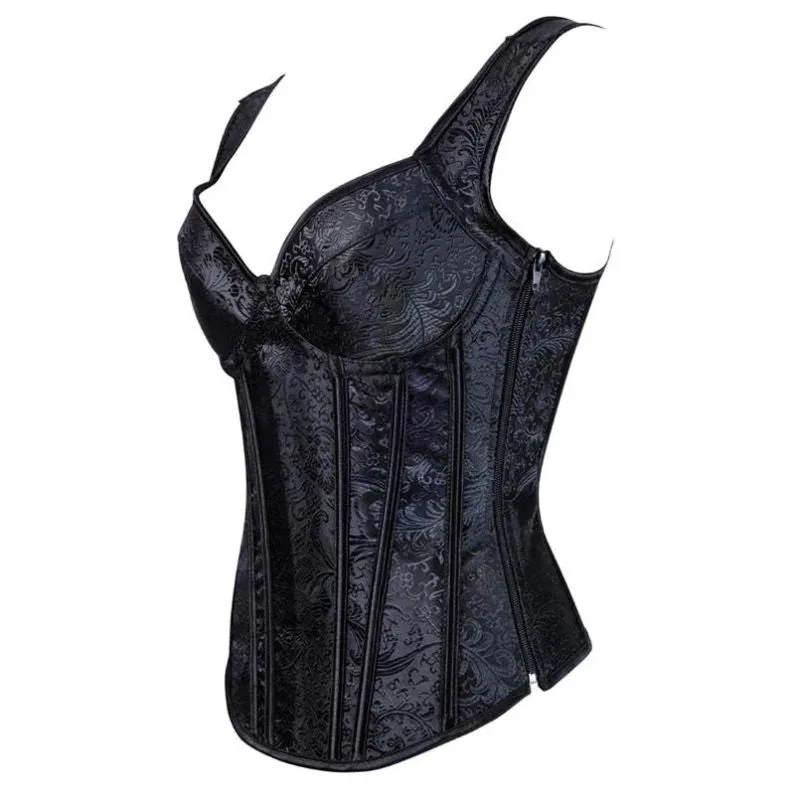 View 3 — Gothic steampunk bustier — romantic