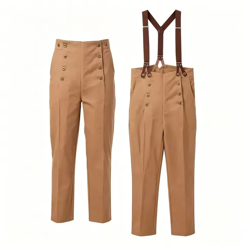 View 6 — Men’s Victorian steampunk trousers — clip