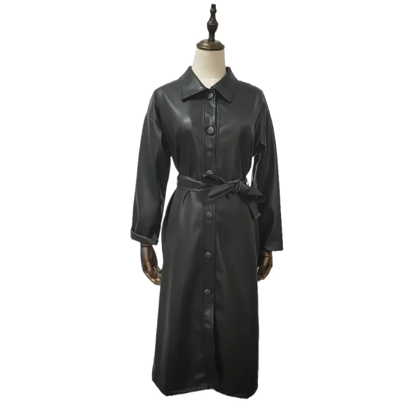 Steampunk coat — Trench Coat oversized PU