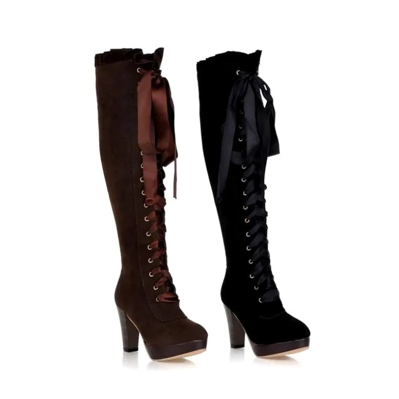 View 3 — Steampunk boots — heel