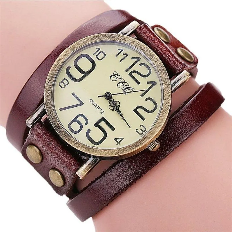 Steampunk watch — bracelet 3 turns