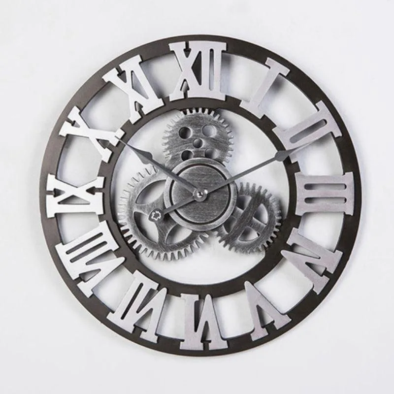 View 2 — Steampunk clock — cog