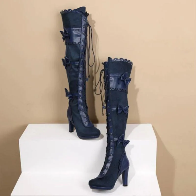 View 2 — Steampunk boots — lace