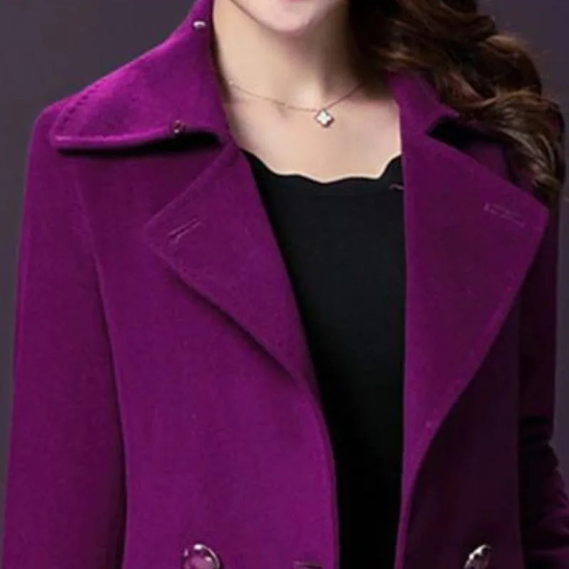 View 8 — Women’s vintage-style steampunk coat — long