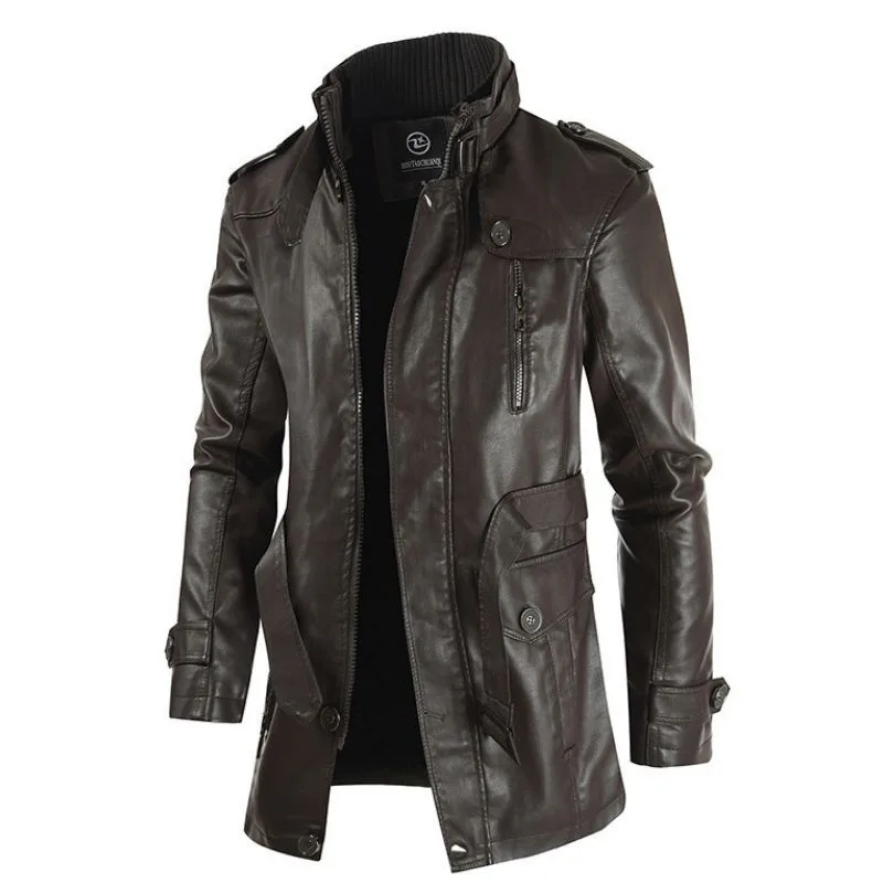View 3 — Men’s steampunk jacket — PU