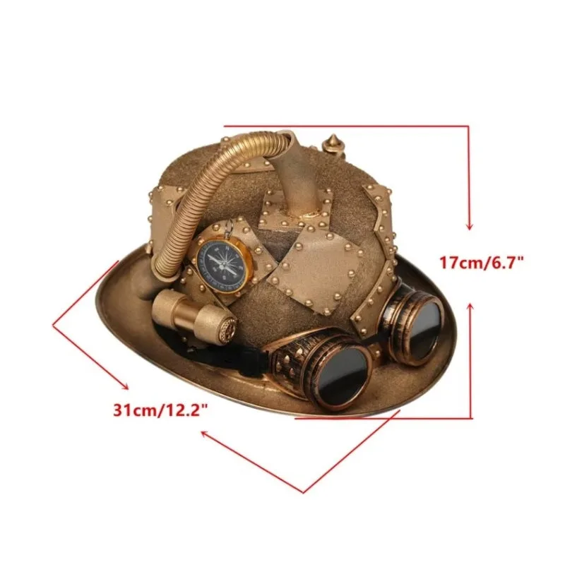 View 3 — Steampunk hat — origin