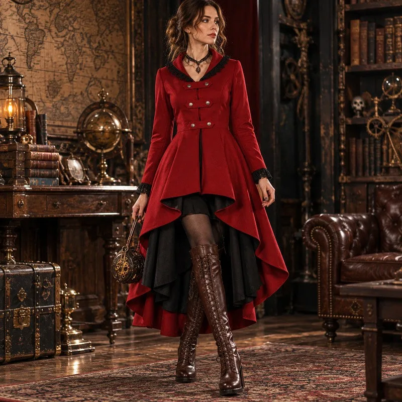 View 2 — Women’s Victorian steampunk jacket — Style