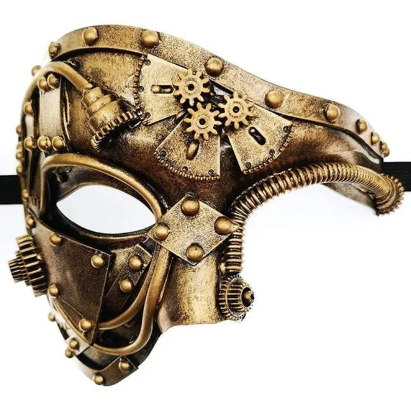 Steampunk mask — Half