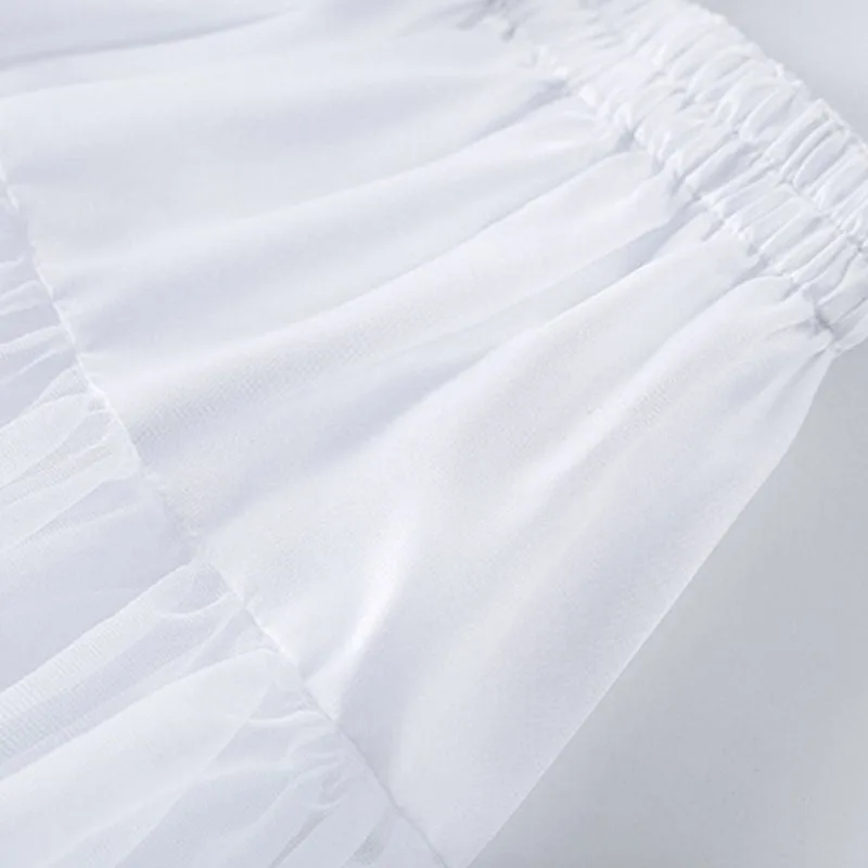 View 3 — Steampunk petticoat short white