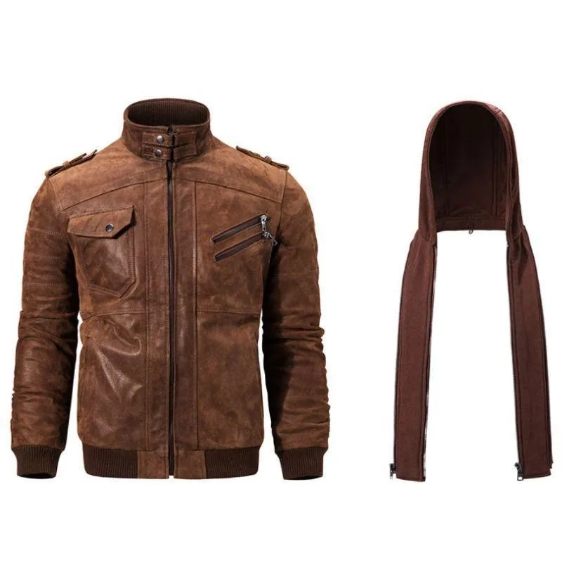 View 6 — Steampunk jacket — jacket leather