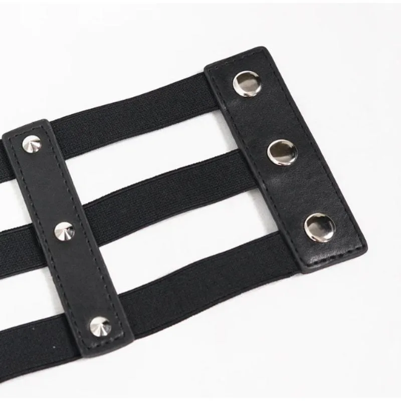 View 8 — Women’s gothic steampunk waist cincher — Belt