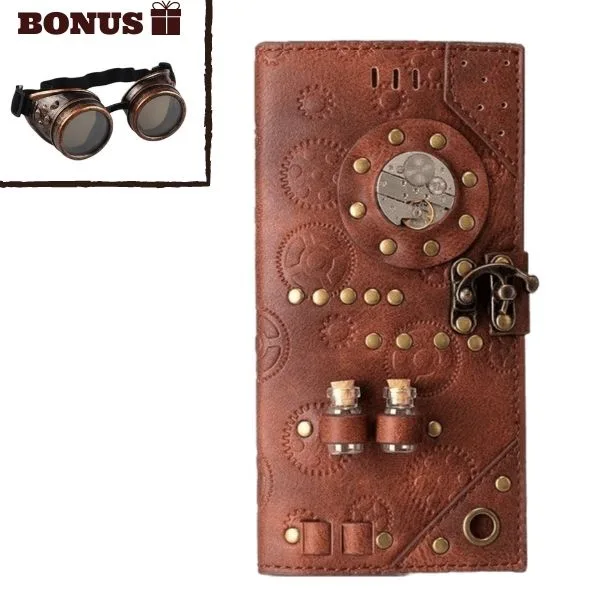 View 3 — Steampunk wallet