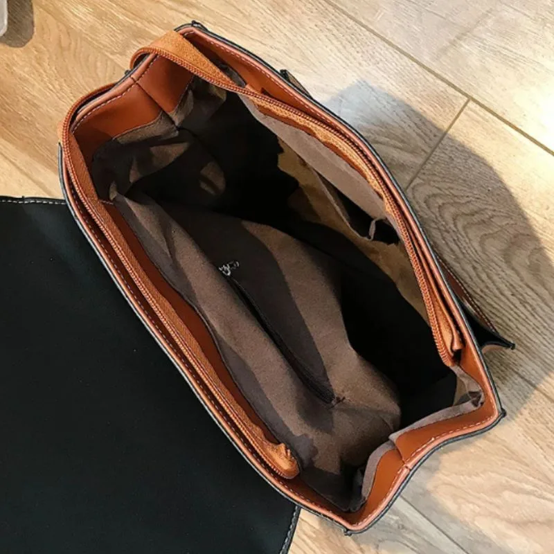 View 9 — Steampunk satchel — PU