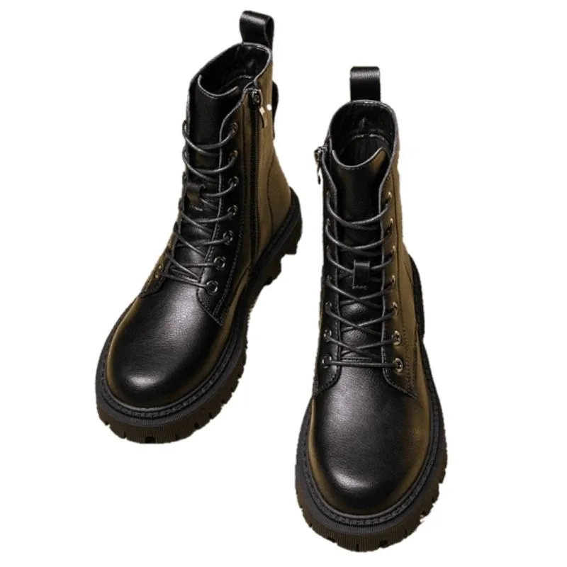 View 5 — Women’s steampunk ankle boots — military