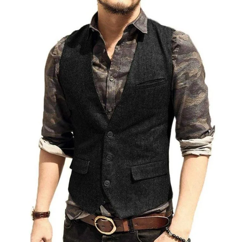 View 5 — Vintage-style steampunk waistcoat — costume