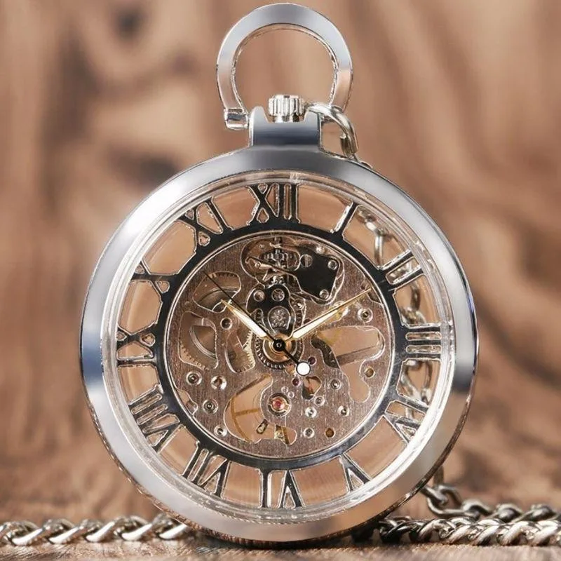View 4 — Steampunk pocket watch — manual winding