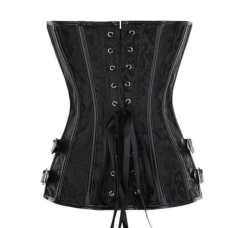 View 5 — Steampunk corset — black