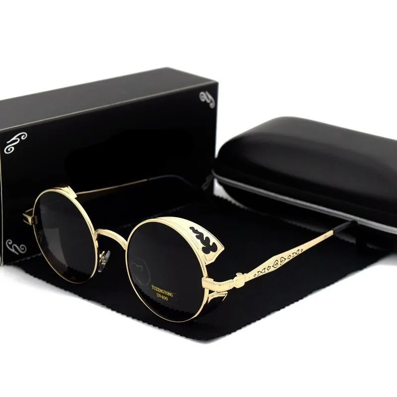 View 8 — Men’s steampunk sunglasses