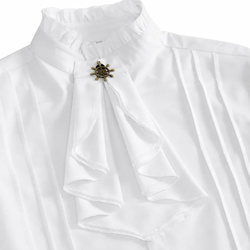 View 3 — Men’s steampunk shirt — cravat