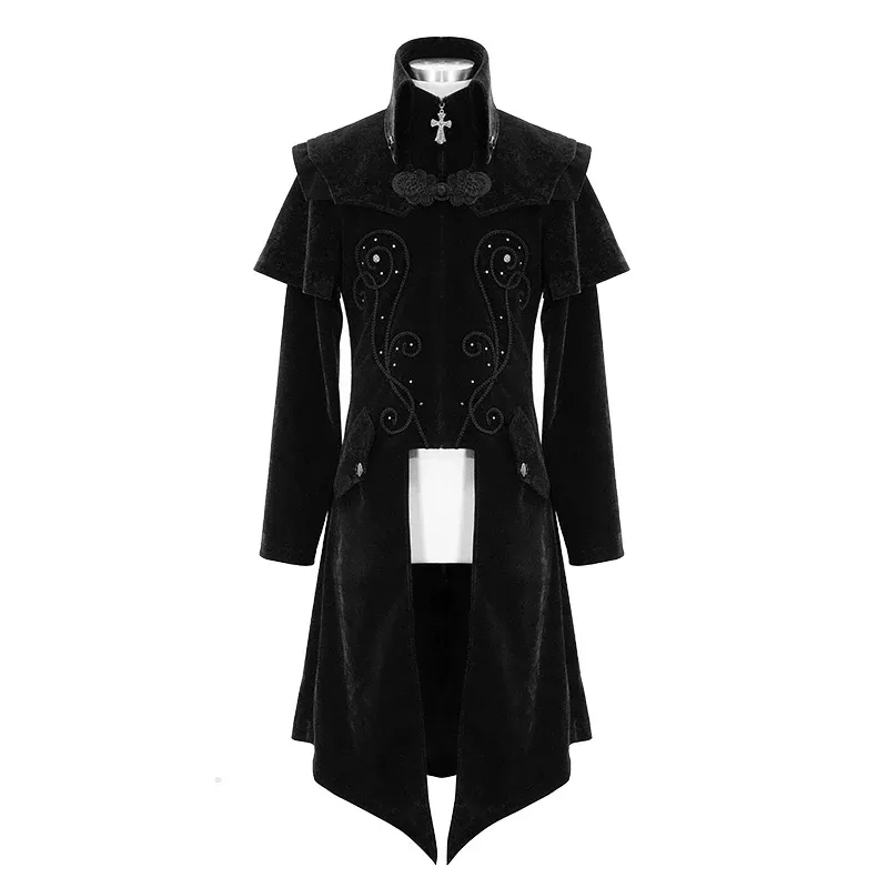 Men’s Victorian steampunk coat