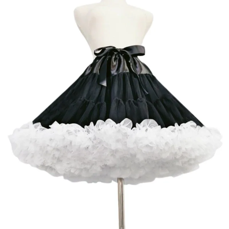 View 4 — Steampunk petticoat short black