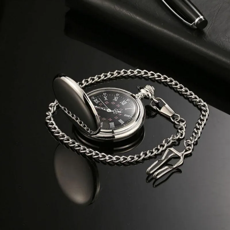 View 2 — Steampunk watch — pocket stainless steel