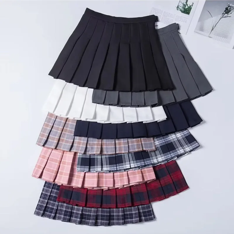 View 3 — Steampunk skirt — Mini pleated size high