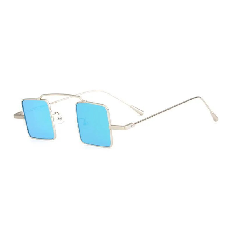 View 2 — Vintage-style steampunk sunglasses — square