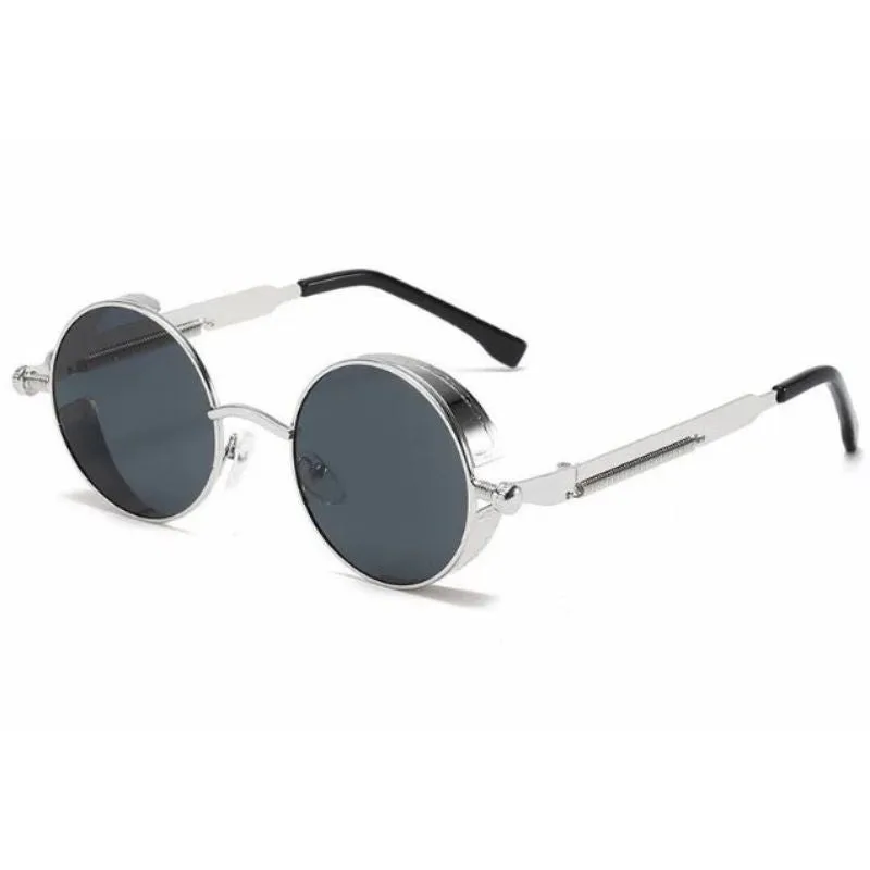 View 13 — Vintage-style steampunk sunglasses