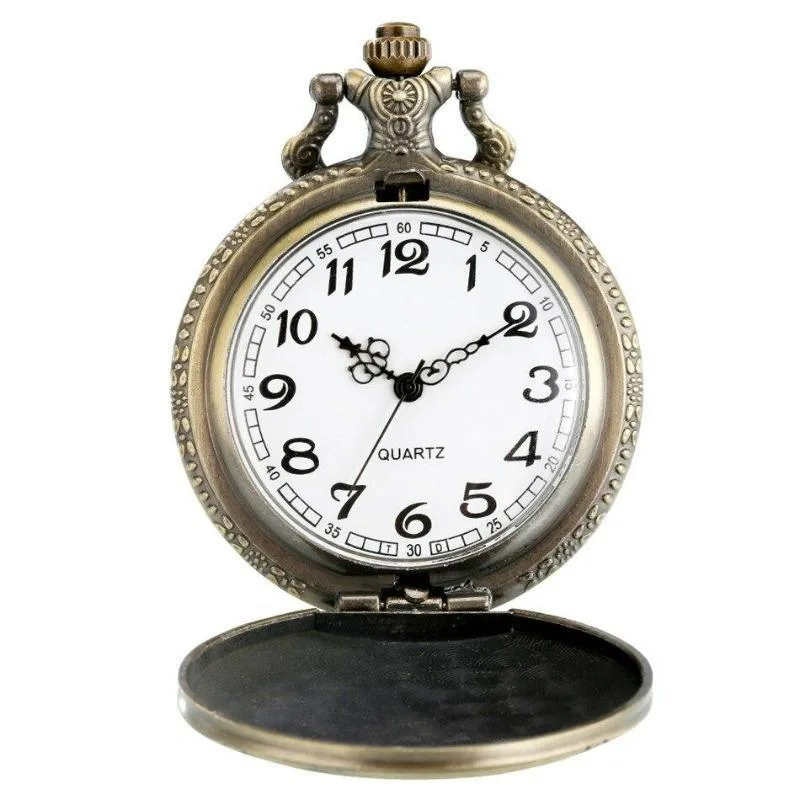 View 2 — Steampunk pocket watch — owls