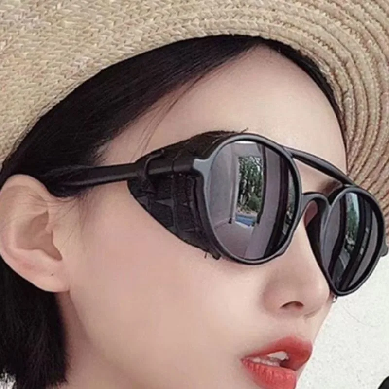 View 5 — Women’s retro steampunk sunglasses