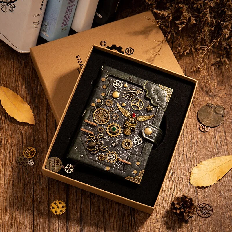 Steampunk notebook — notes