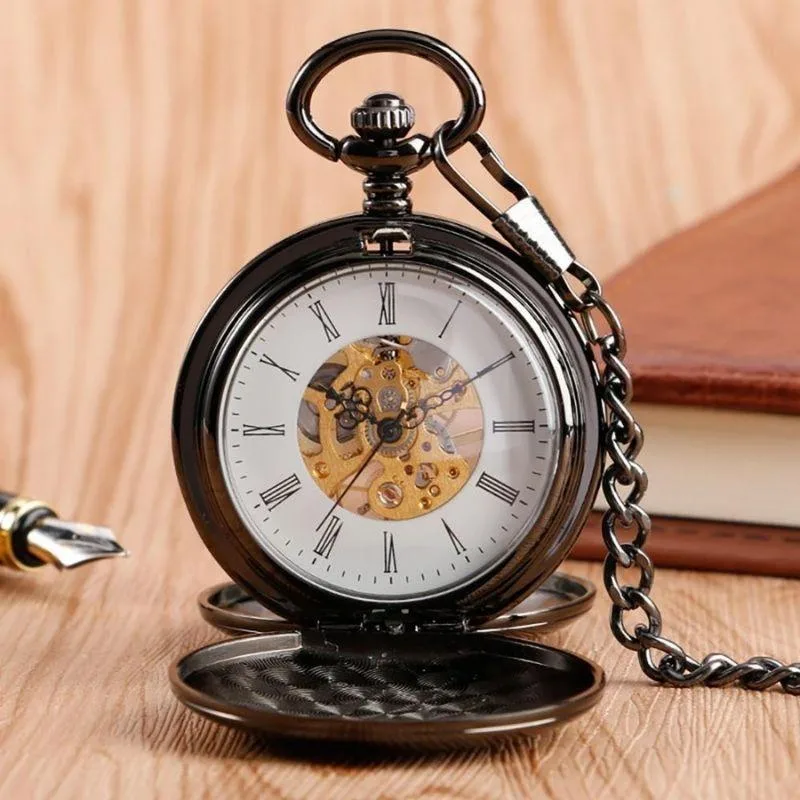 View 4 — Mechanical antique-style steampunk pocket watch